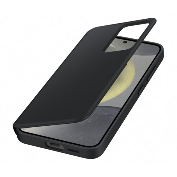Etui SAMSUNG Samsung S24 Smart View porte carte Noir