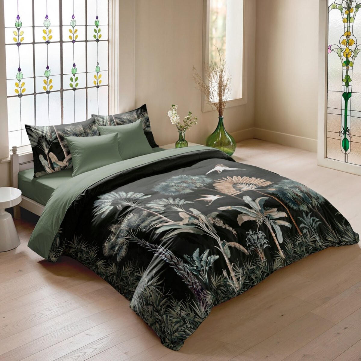 Funda nórdica masaki negro