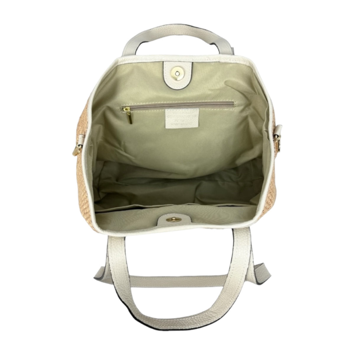 Bolso de mano Cheval Firenze Formentera Mini Beige