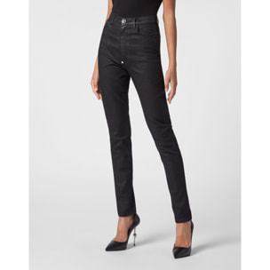 PHILIPP PLEIN Jegging de cintura alta