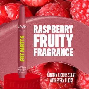 NYX Professional Makeup Fat Matte Rouge à Lèvres Mat Crémeux Blush Blanket