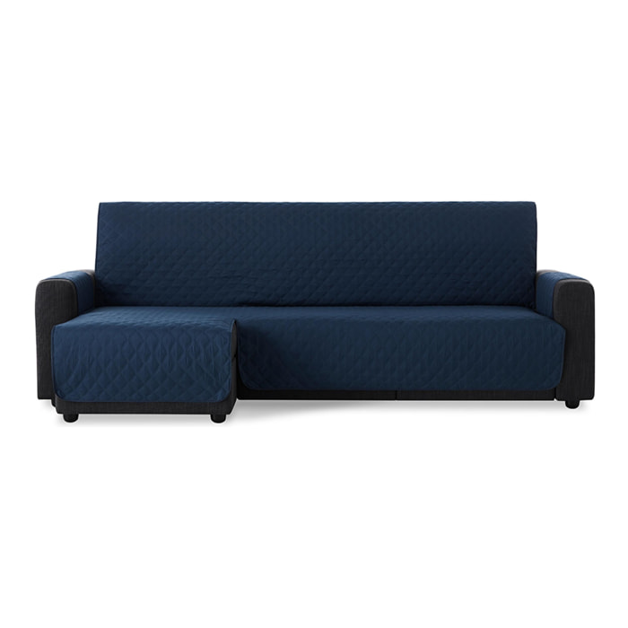 Cubre Sofá Acolchado para Chaise Longue MAU Azul Marino brazo izquierdo Nordic-Home