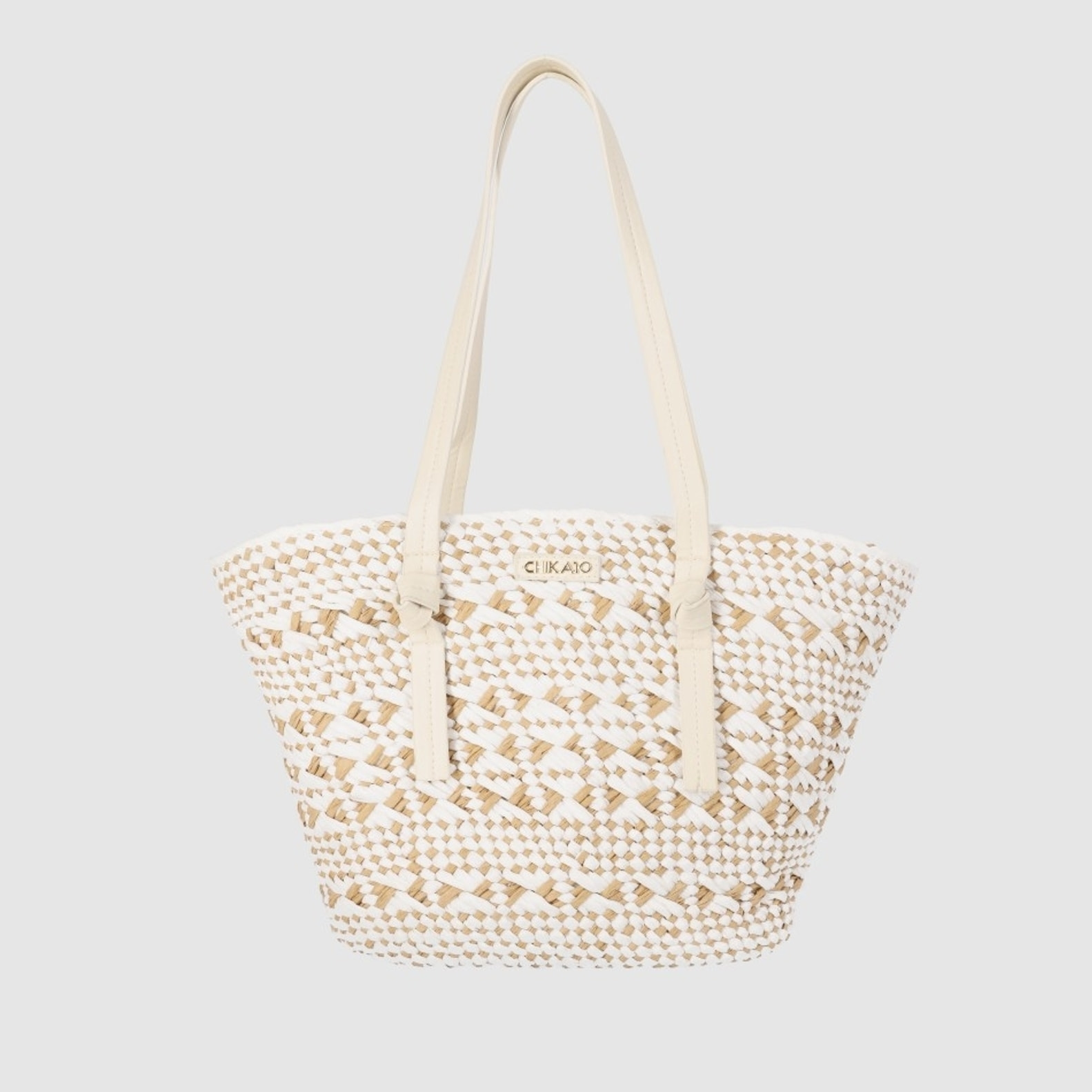 Bolso - Blanco - Medida: 36 cm x 25 cm x 15 cm