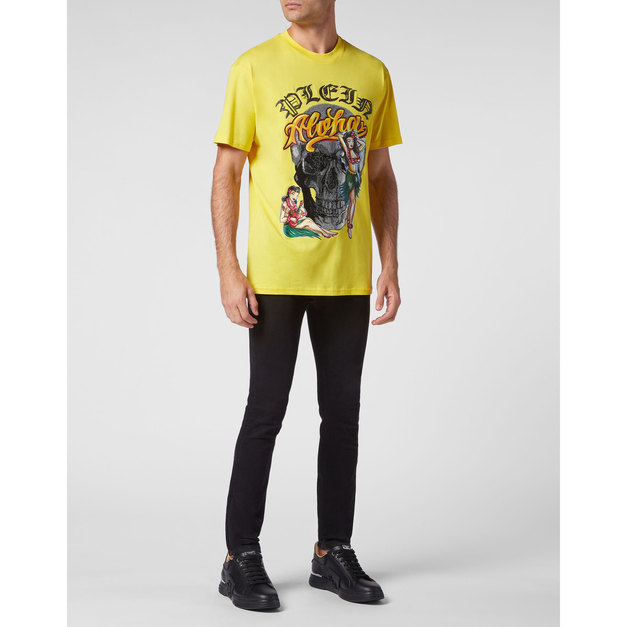 PHILIPP PLEIN Camiseta Cuello Redondo HAWAII