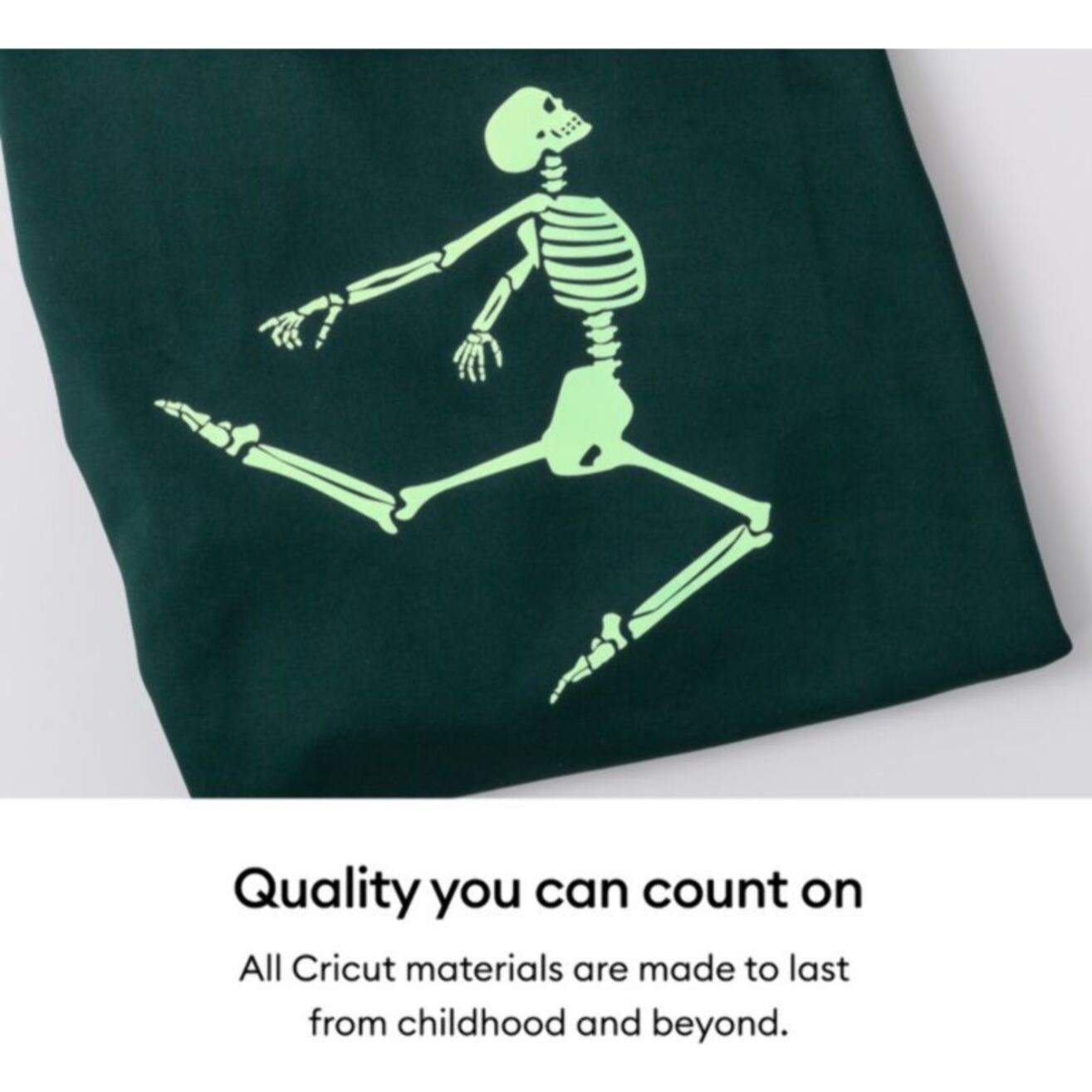 Accessoire CRICUT Glow in the dark Iron-On 30x60cm 1 sheet