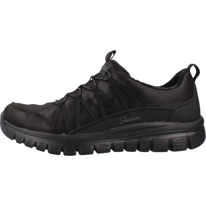 Sneakers De  Mujer 100889s Graceful Cozy Hug Negro