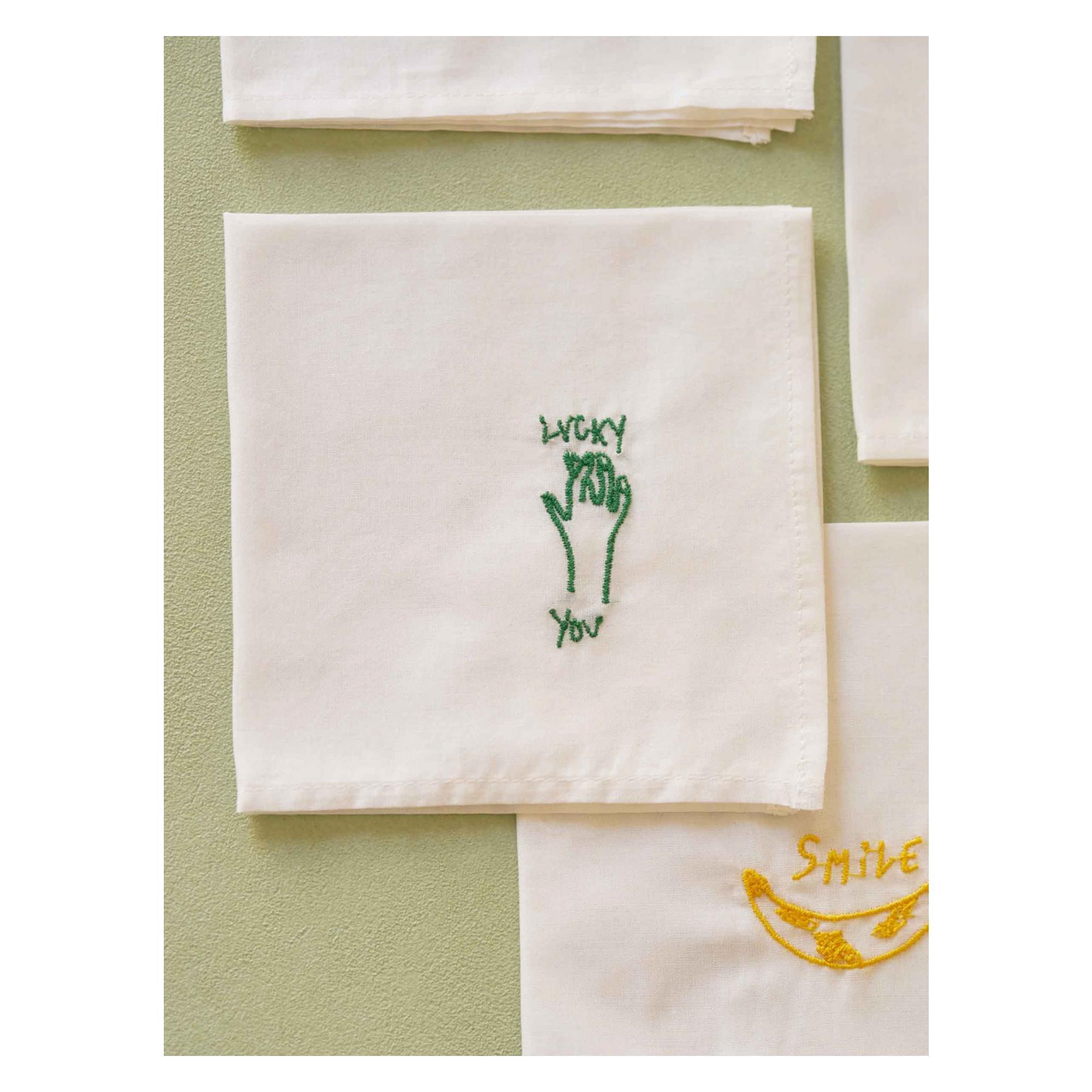 Mouchoir Hankie Lucky