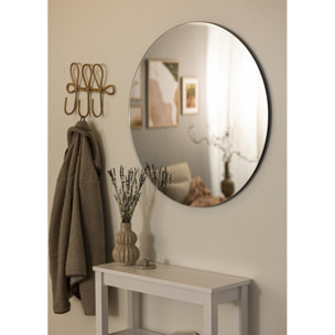 Specchio rotondo da parete senza cornice 80cm