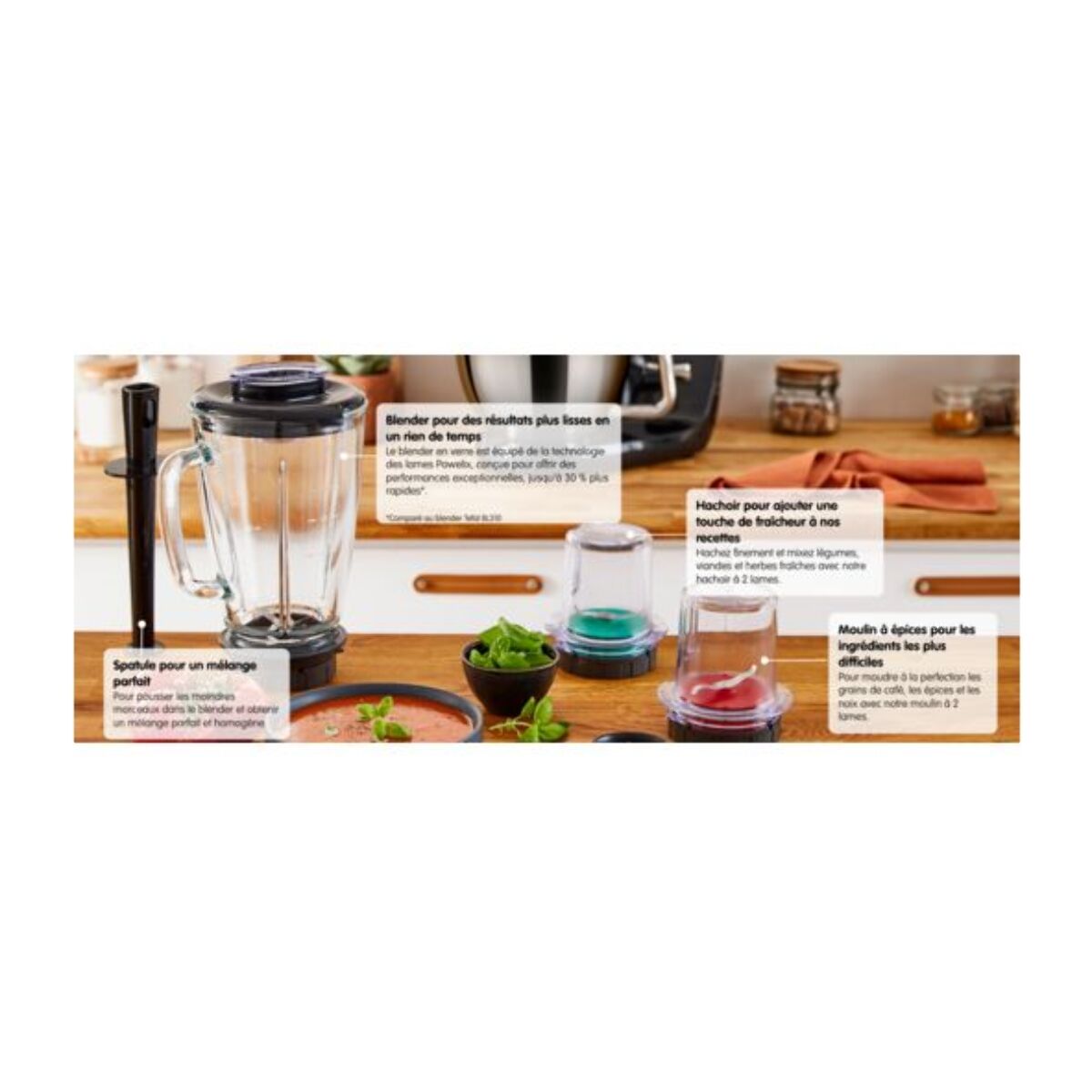 Coffret MOULINEX coach mix and drink box XF650012