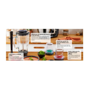 Coffret MOULINEX coach mix and drink box XF650012