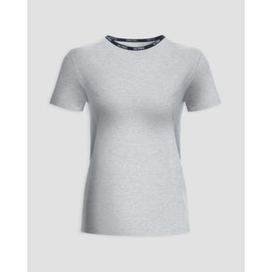 T-shirt donna no stress slim fit cotone