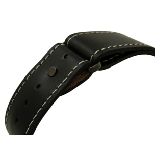 Reloj Devota & Lomba DL009M-01BKBLACK Hombre Analogico Cuarzo con Correa de Piel