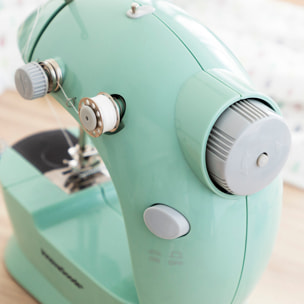 Mini Máquina de Coser Portátil con LED, Cortahílos y Accesorios Sewny InnovaGoods