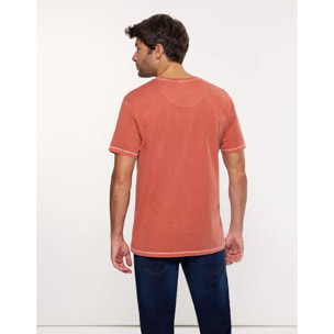 Camiseta Manga Corta Naranja - Gstin2