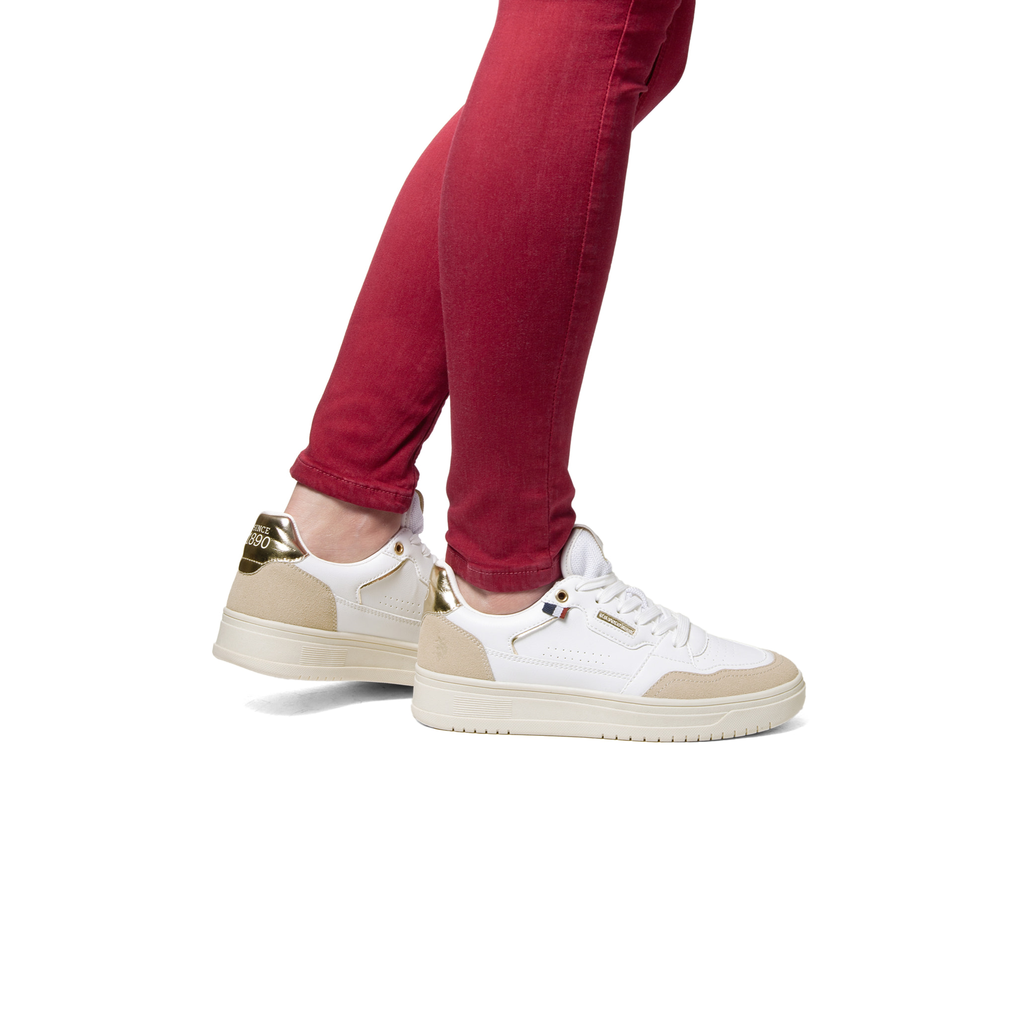 U.S. Polo Assn. - Sneakers KOSMO008WDYS1 in sintetico per donna