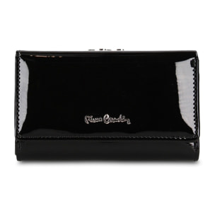 Portafoglio da donna - Modello Celeste Lux - 100% pelle - 14.5 x 9.0 x 4.0 cm