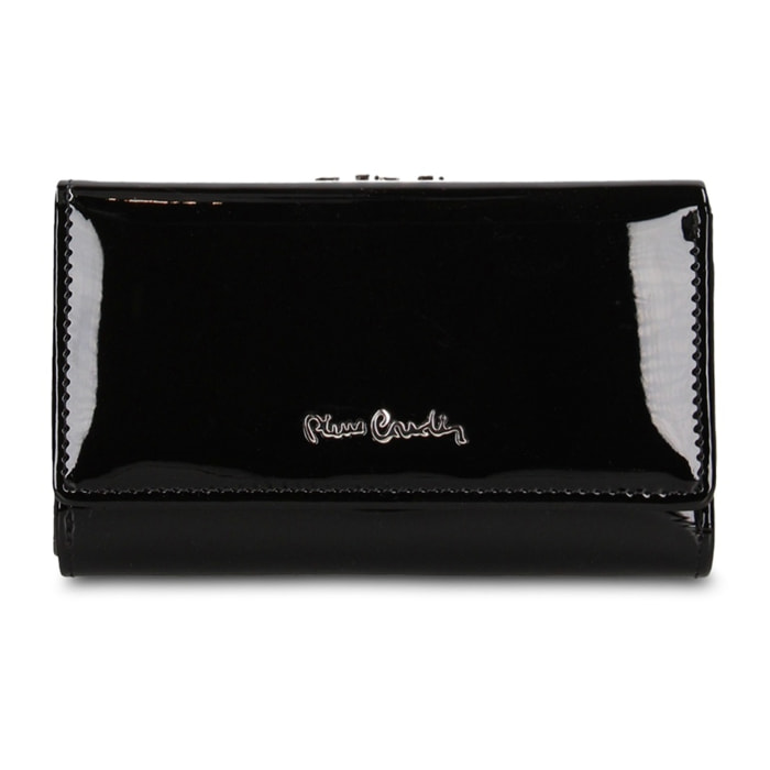 Portafoglio da donna - Modello Celeste Lux - 100% pelle - 14.5 x 9.0 x 4.0 cm