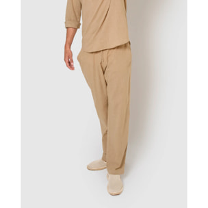 Pantalón largo algodón cuerda