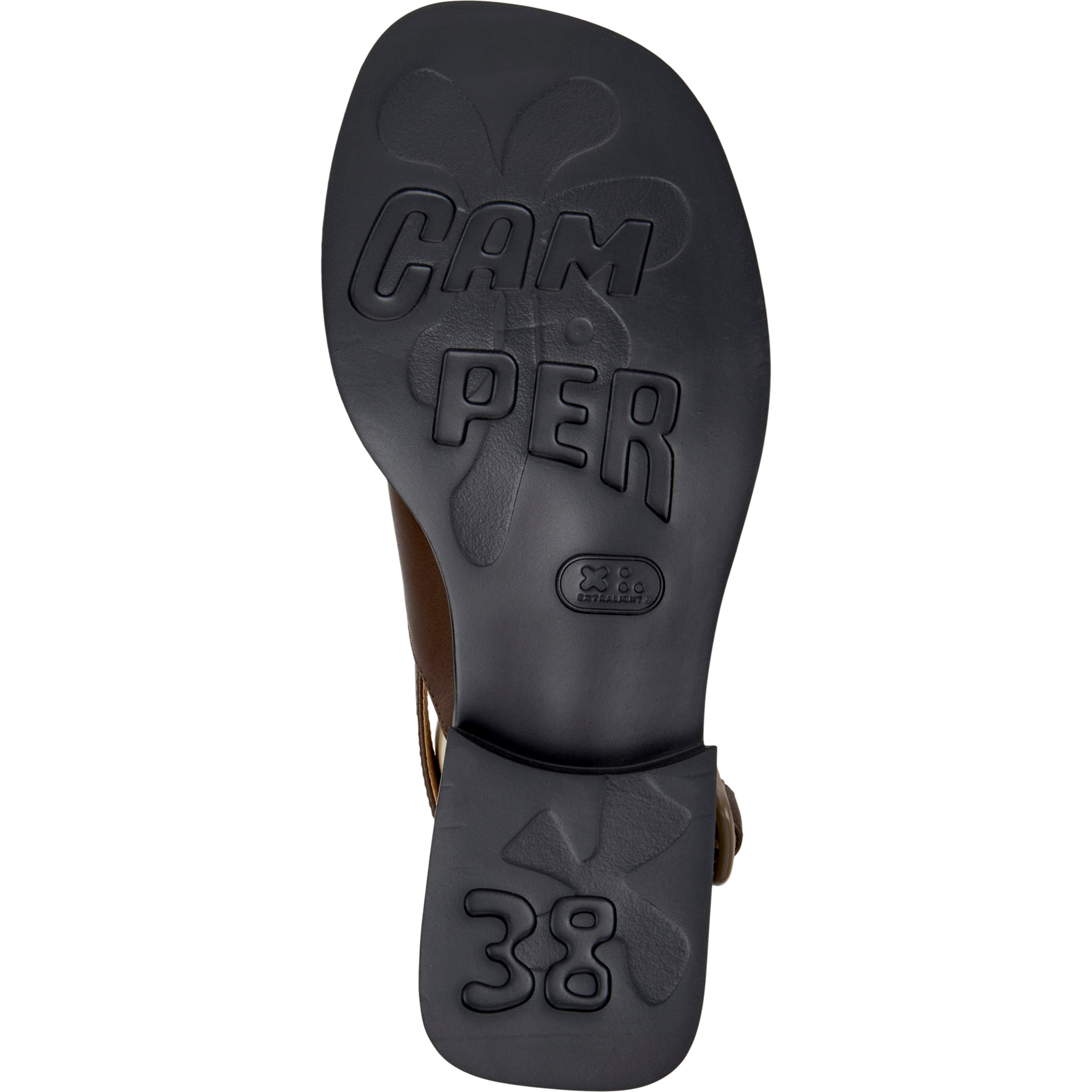 Sandalias - CAMPER Dana - Marron - Cuero liso