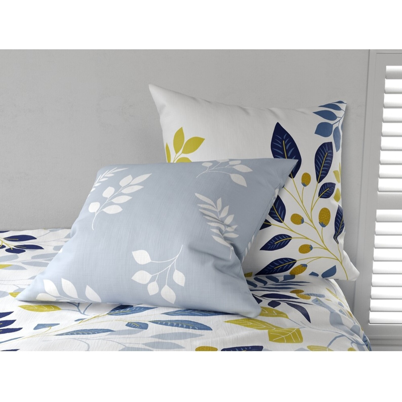 Parure De Drap 3pcs avec Drap Housse 90x190cm 100% Coton 57fils-chloÉ
