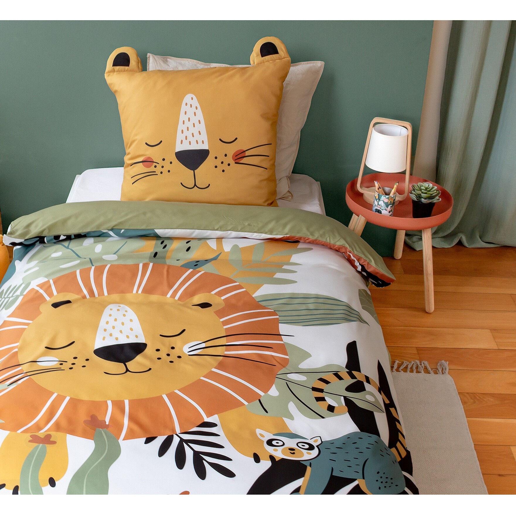 Parure de lit enfant 100% microfibre - REY