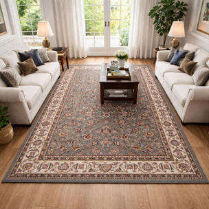 Tapis oriental tissé motif ancestral SILO