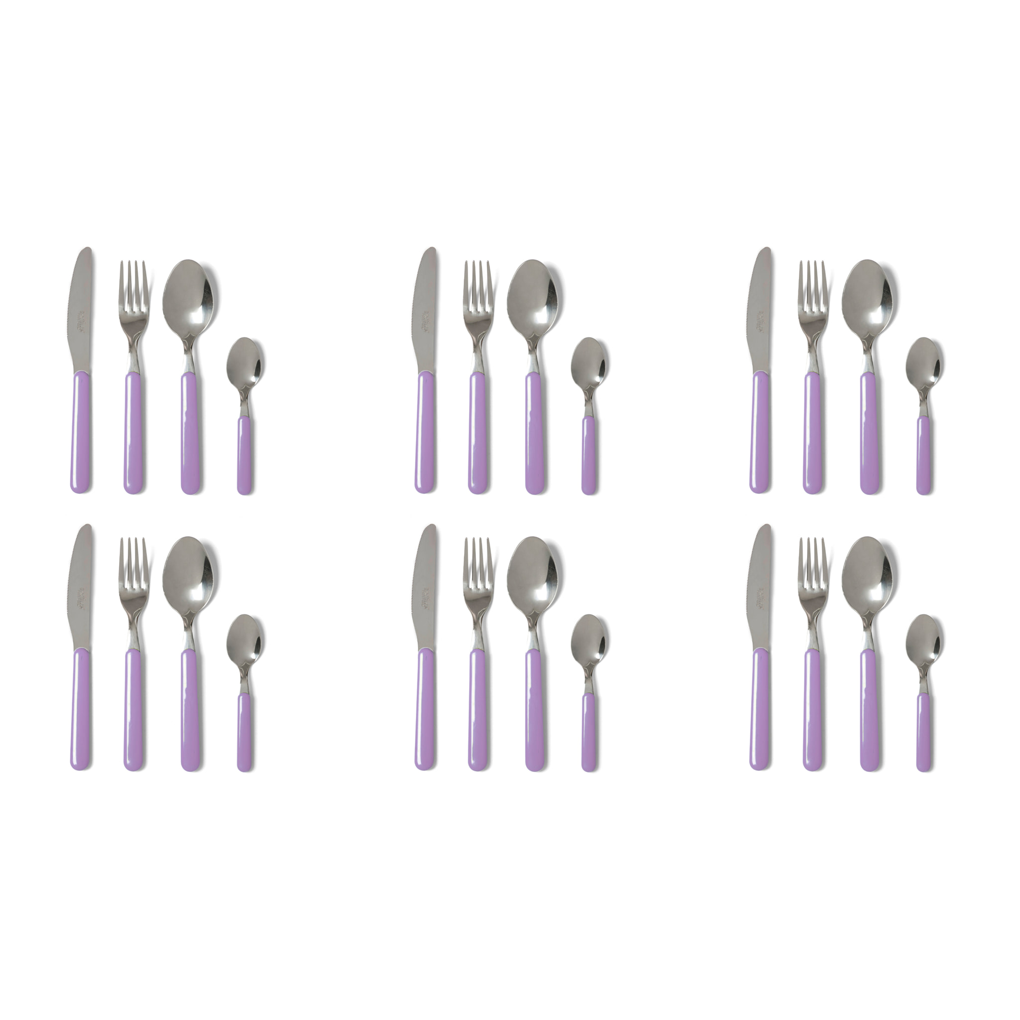 Service 24 couverts Excelsa – Fashion, Acier Lilas