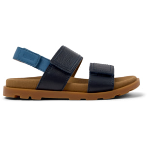 Sandalias - CAMPER Brutus Sandal - Azul - Cuero liso