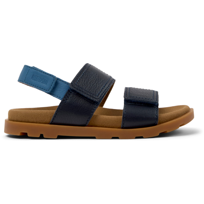 Sandalias - CAMPER Brutus Sandal - Azul - Cuero liso