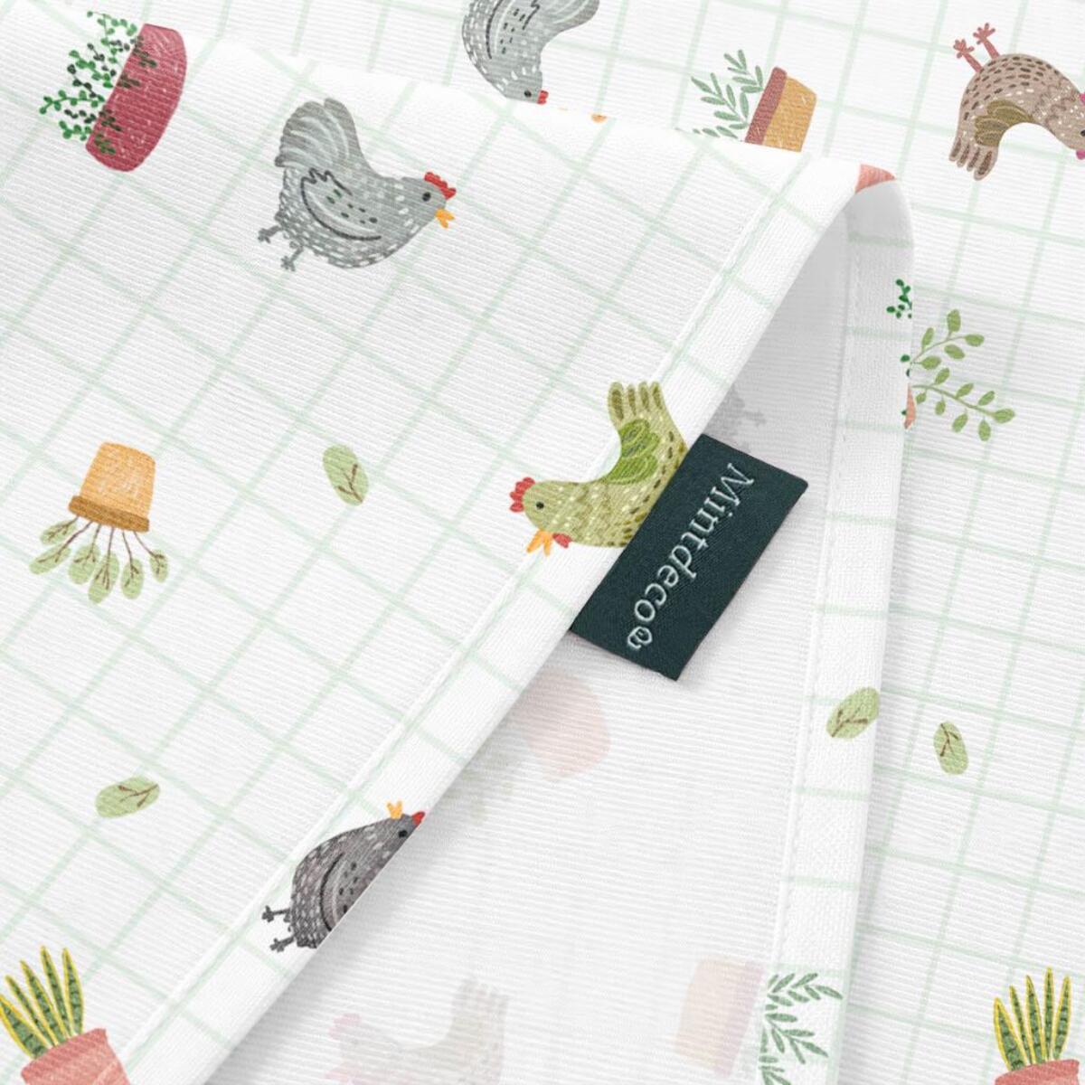 Nappe anti-taches FARM MULTICOLORE - enduite