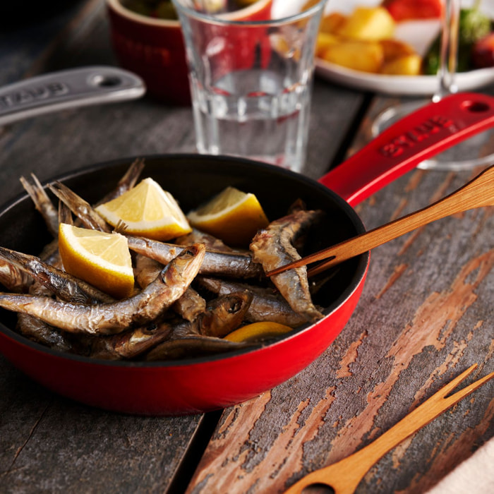 Poêle 16 cm, Fonte, Cerise