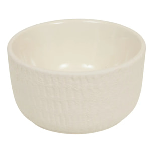Boîte déco Sien D15,5cm céramique blanc