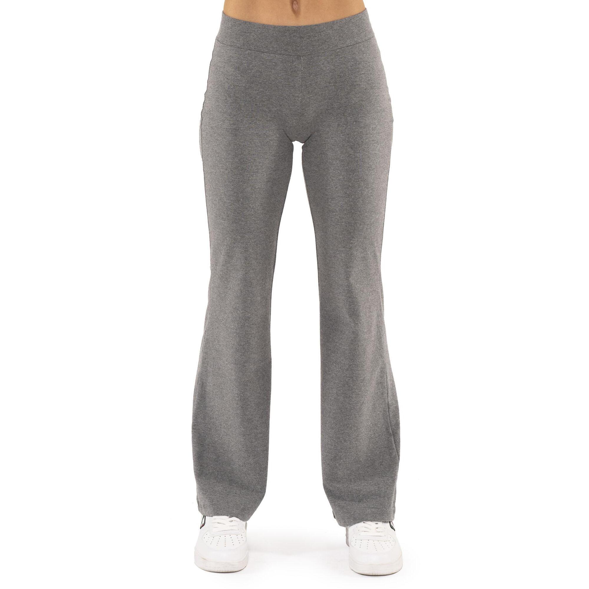 Leggings acampanados de algodón elástico para mujer Leone 1947 Never Without