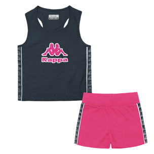 Completo Corto Bimba Ragazza KAPPA Cotone