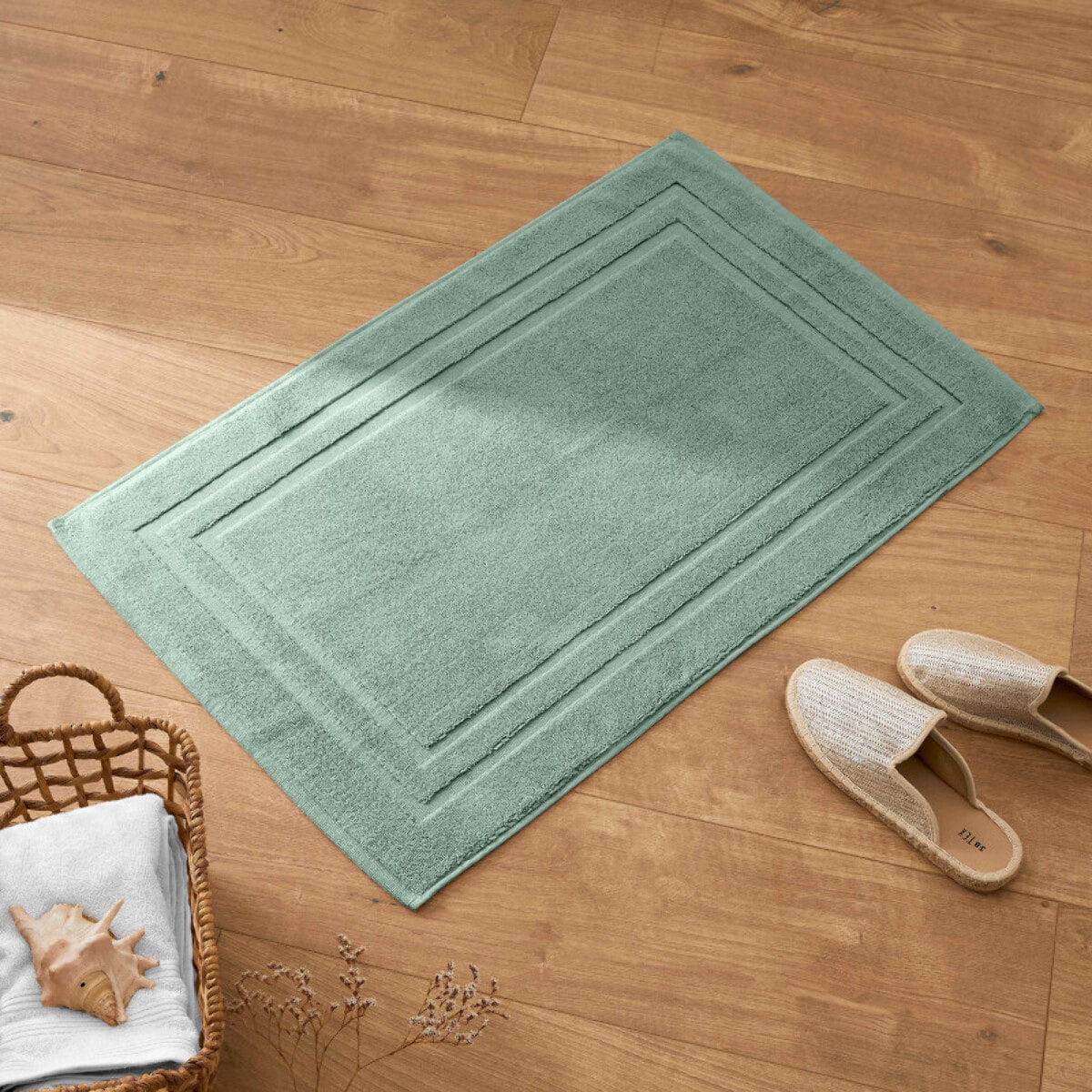 Tapis de bain "Spa" 50 x 80 cm / 950 gr/m² - Couleur: "Spa" Menthe