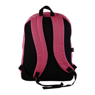 Mochila Americano Ranking Rosa Chicle. Compartimento portalaptop. Interior totalmente forrado y personalizado.