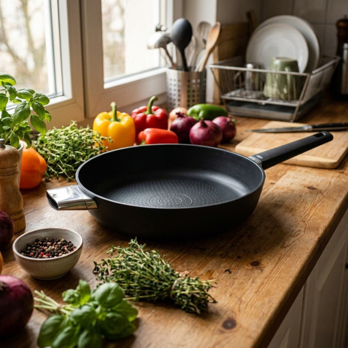 Sauteuse 32 antiadhésive sans PFAS Elo Smart Wave