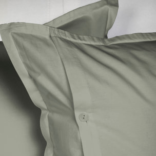 UNO CASA DESIGN Completo Lenzuola in Puro Cotone Garment Washed_No-Stiro_singolo_spring