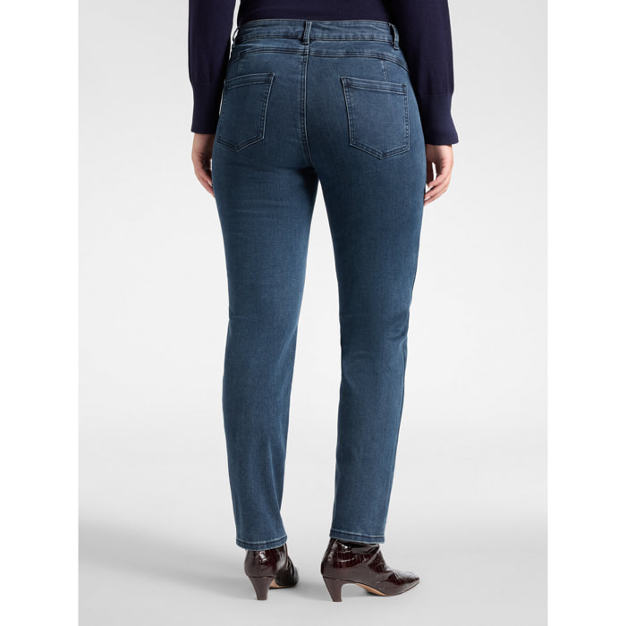Elena Mirò - Jeans skinny "Helena" in denim washed - Blu