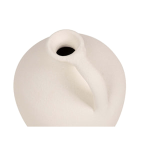 Florero Ceramica Beige 25x25x40 Cm