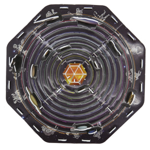 Puzzle 3D Sistema solare 45 pezzi. 20,3x20,3x4,4 cm.