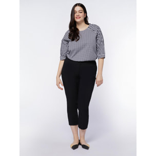 Fiorella Rubino - Pantalones capri negros - Negro