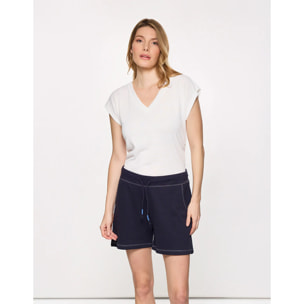 Short Deportivo Azul Marino - Lihn