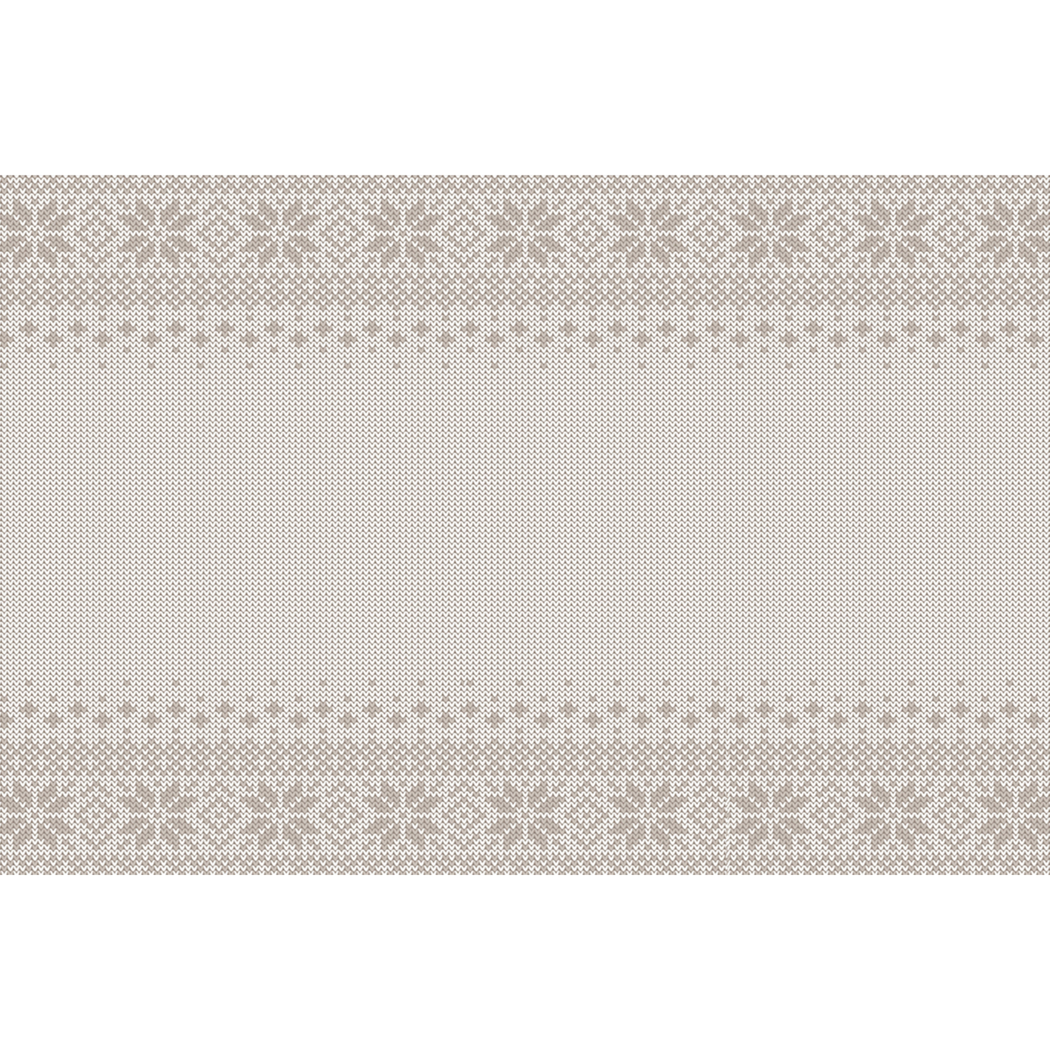 VINILIKO, set de 4 individuales de mesa Invierno beige 4u-30x45 cm