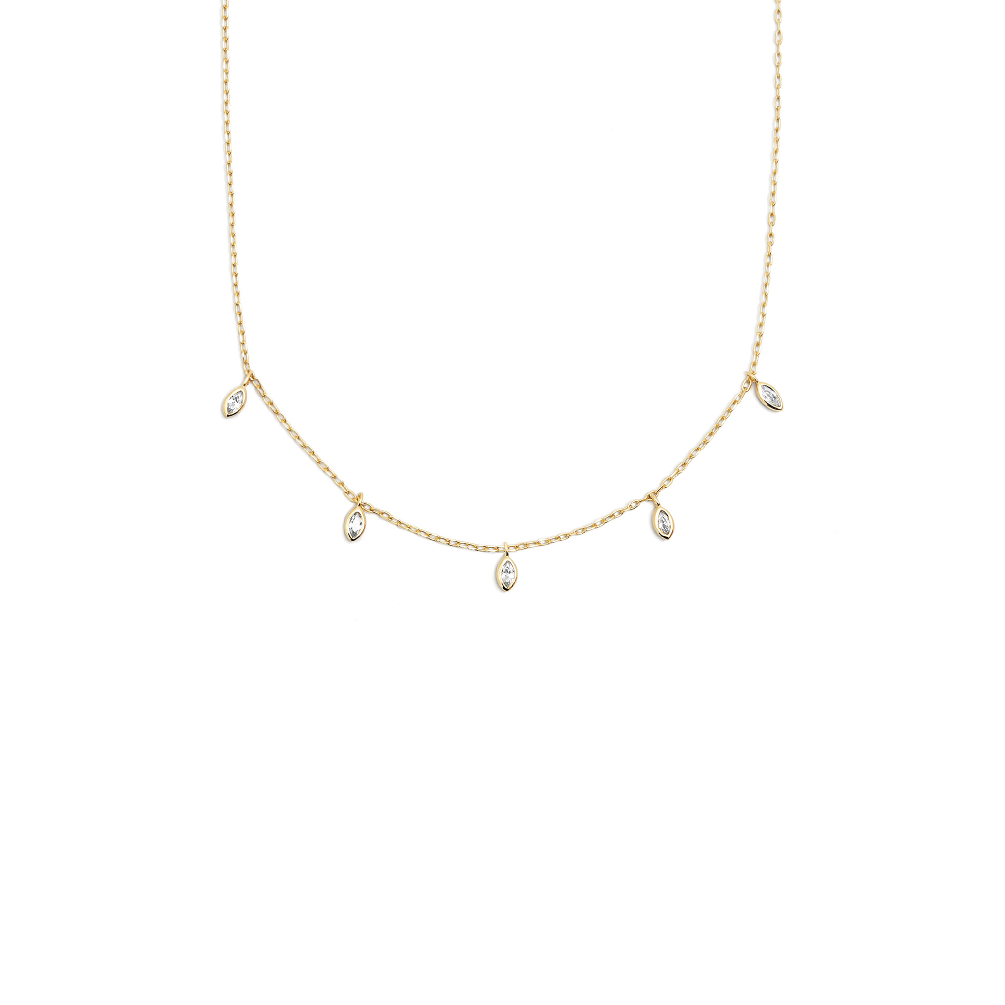 Collar Misty Baño Oro