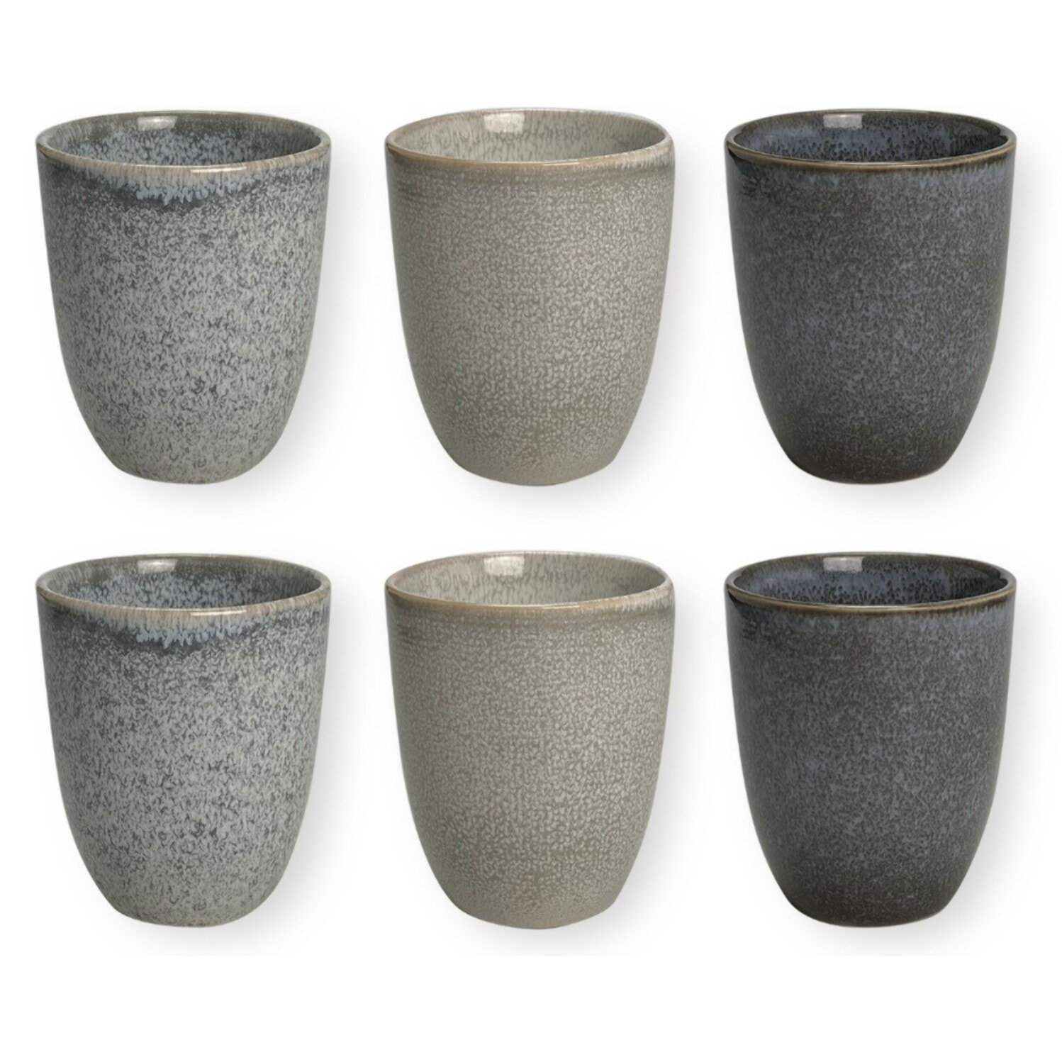 Lot de 6 tasses, ZAO