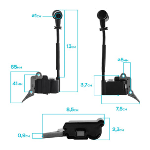 Bobina Di Accensione Per Motosega Bobina Elettrica Per Motori 2 Tempi Da 20/30Cc Con Cavo Da 13 Cm