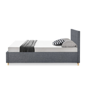 Lit coffre double scandinave lulea