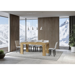 Tavolo allungabile 90x200/460 cm Roxell quercia natura