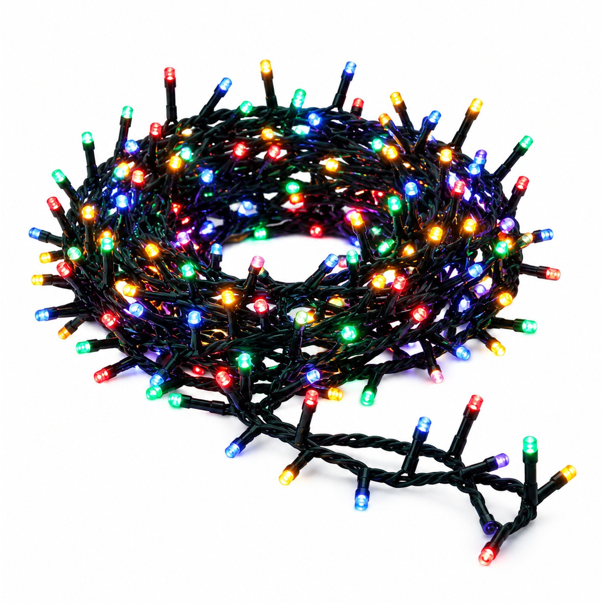 Clúster de 1000 Luces LED Multicolor - 18 metros